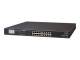 PLANET 16-Port 1000T 802.3at PoE + 2-Port Gigabit SFP