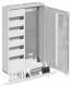 Hager FWB52K4 field distributor AP 60PLE with telecom field and slotted door