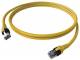 ZVK EasyLan CP1IYCYCY0100 DualBoot Cat.6 patch cable Kl.EA shielded yellow 10m