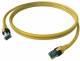 ZVK EasyLan CP1OYAYAY0100 DualBoot Cat.6 patch cable shielded yellow 10m
