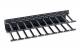 Triton 48,3 cm ( 19 Zoll )zbh. Kabelführungssystem Vertikal, 10HE, für 800mm Breite Schränke, Schwarz