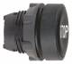 Schneider Electric ZB5AA234 Schneider Frontelement rund flach sw STOP für Druckt. D22mm ohne Rastung