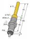 Turck WI40-M18-LIU5 Inductive sensor with analog output 1536603