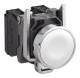 Schneider Electric XB4BA11 Schneider Drucktaster 1S flach weiß Metall D22mm