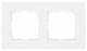 Siemens 5TG11120 frame 2-fold 5TG1112-0, titanium white DEL