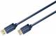 Clicktronic 70120 USB 3.0 Verlängerung - Hochgeschwindigkeits-Verlängerung für USB Stecker vom Typ A