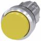 Siemens 3SU10500BB300AA0 push button 22mm round yellow push button