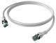 ZVK EasyLan CPP1OWAWAW0020 DualBoot Push Patch Cable Cat.6A shielded white 2.0m