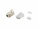 Equip Steckersatz Cat6a ungeschirmt RJ45 100Stk transp. Polybeutel