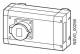 Siemens BVP:034281 outlet box BVP: 034 281, BD01-AK2X/CEE325S