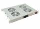 ALLNET ALL-S0002126 48,3 cm ( 19 inch ) accessory Fan unit 4-fold with temperature unit, 1U, light gray