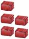 Siemens 5TG8061 cap set f.Taster 5TE48 , 5xrot and