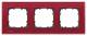 Siemens 5TG12033 5TG1203-3 DELTA miro glass frame 3, Real Material Glass ORIENT 232x90mm