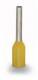WAGO 216-321 wire end ferrule sleeve for 0.25, with plastic collar, tin plated