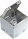 OBO Bettermann 7368326 OBO UDHOME2 GVV Bodensteckdose mit 2-fach VDE-Steckdose 
