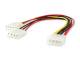 Equip flat cable SATA 6Gbps 1.00m 1x bottom angled polybag