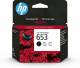 HP 653 BLACK ORIGINAL INK
