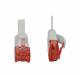 Patch cable RJ45, CAT6 250Mhz, 3m white, UTP(U/UTP), PVC, flat, Synergy 21
