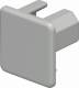 OBO Bettermann 6158706 OBO WDK HE20020GR end piece 20x20mm PVC stone gray RAL7030 