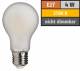 LED Filament Glühlampe McShine ''Filed'', E27, 4W, 420 lm, warmweiß, matt