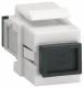 Hager VZ10LSC Keystone Module LWL SC socket to SC socket Simplex Multimode wa