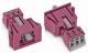 WAGO 890-793/081-000 plug snap-in version 3-pin, pink