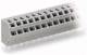 WAGO 254-174 2-wire terminal strip 24-pin. gray 2x0.25-0.75qmm RM5/5.08mm