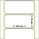 OEM-Factory Etiketten - Thermo 102 x 38mm, perm., K19