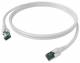 ZVK EasyLan CP1KWBWBW0100 FlexBoot Cat.6 patch cable shielded white 10m