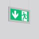 RZB 671949.004.04 Emergency light pendant light LED 5W LP500 Multidig.