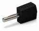 WAGO 215-311 4mm banana plugs, black