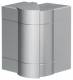 Hager BR651303HLAN external corner halogen. BR 65x130mm upper part 80mm painted aluminum