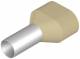 Weidmüller H10,0/24 ZH EB Aderendhülse 10qmm 12mm Weidm.elfenbein 9037340000