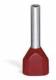 WAGO 216-542 Aderendhülse 2X1qmm 12mm TW IN