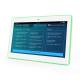 ALLNET meeting room RGB LED tablet 13 inch RK3399 white Android 10 and NFC/RFID