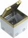 OBO Bettermann 7368348 OBO UDHOME2 GM Bodensteckdose unbestückt 140x140x110 CuZn 
