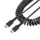 Startech.com R2CCC-50C-USB-CABLE USB C CHARGING CABLE COILED