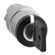 Schneider Electric ZB4BG2F015 Schneider Schlüsselschalter Nr.F015 2St. 90° rast. D22mm Metall