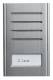 TCS ASX13001-0010 Audio outdoor station SPAK 1 button 1 row AP silver