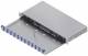ZVK EasyLan LSB0B335 fiber optic distribution panel B Grade C 1U/12P 12xLC-Quad OS2 RAL7035