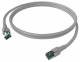 ZVK EasyLan CP1KABABA0030 FlexBoot Cat.6 patch cable shielded gray 3.0m