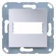Jung A594-1915AL A 594-1915 AL aluminum cover, with support ring and screw