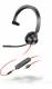 HP 8X217AA Poly Headset schwarzwire C3315 Mono USB-C/A & 3,5 mm