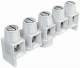 OBO Bettermann 2017342 689 OBO terminal strip 4qmm PA light gray, RAL 7035 