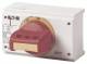 Moeller 260144 EATON NZM2-XDTVR rotary handle red-yellow lockable on handle