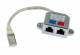 Cable ISDN PBX Y (adapter) cable sharing, ISDN, 2x, Synergy 21,