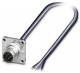Phoenix Contact 1419991 Flush-type connector - SACC-SQ-M12MS-4CON-25F/0,5 - 