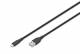 DIGITUS AK-600108-010-S 1M LIGHTNING TO USB-A BLACK