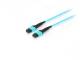 Equip fiber optic patch cable MTP->MTP 5.00m multimode OM4 TypeB polybag