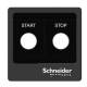 Schneider Electric ZBYLEG101001 Schneider labeling field 100x100mm, for sticking on